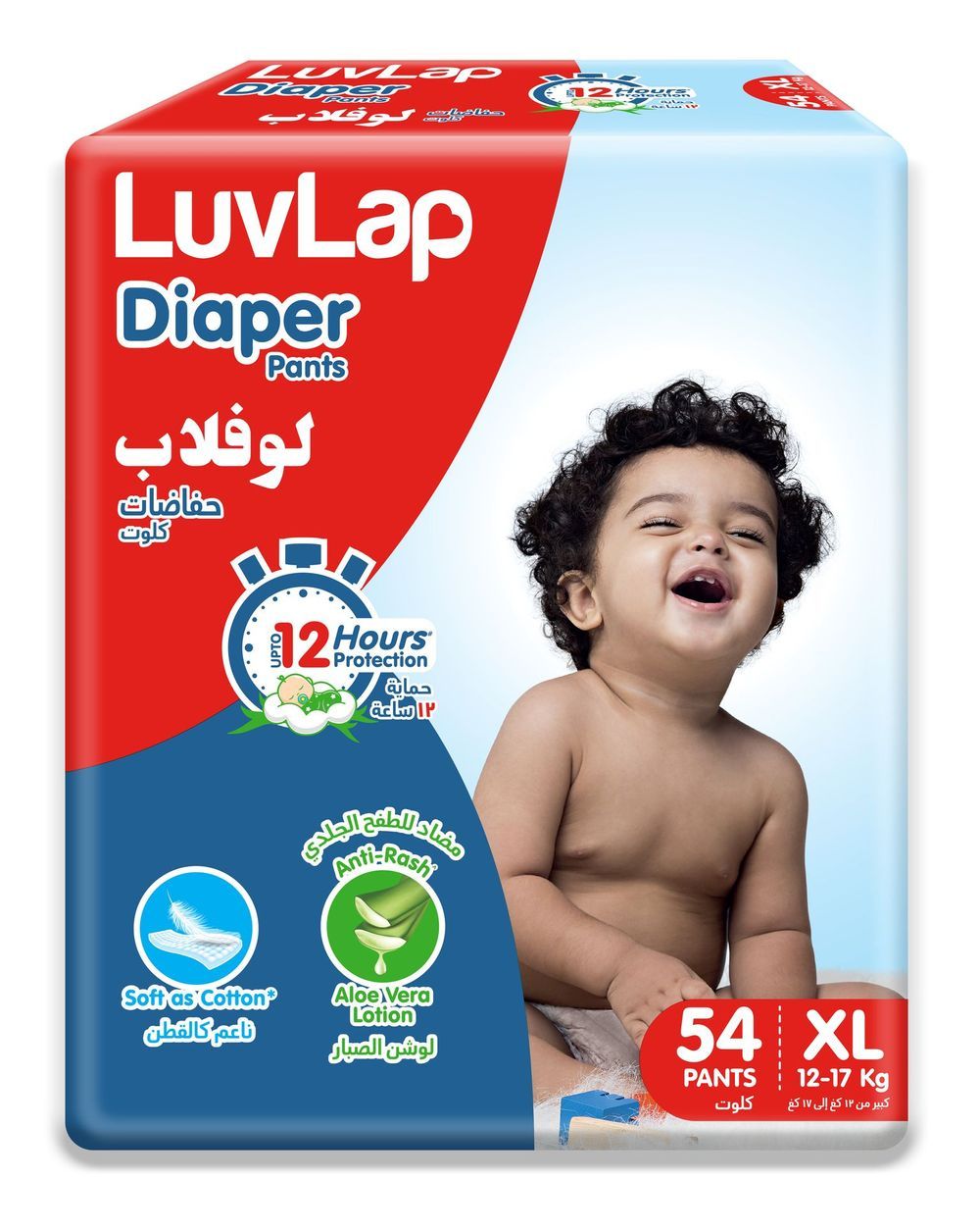 LuvLap - Diaper Pants - XL - 12-17Kg - 54pcs