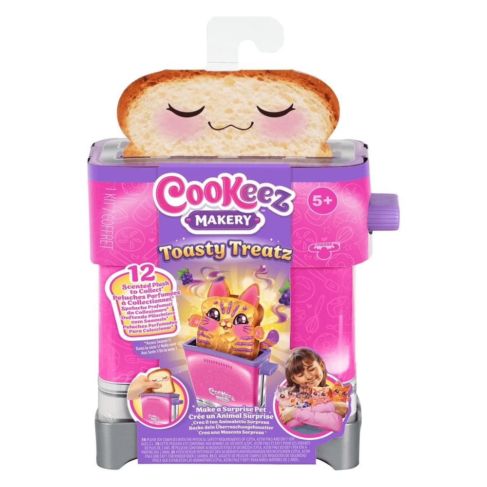 Cookeez Makery - Toasty Treatz Toaster Kitchen Playset