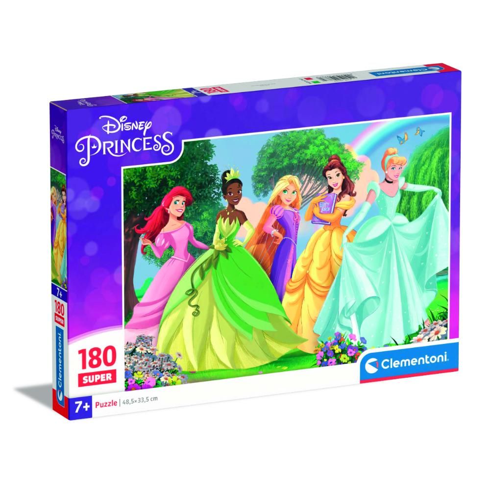 Clementoni - Disney Princess Gown Puzzle - 180 Pcs