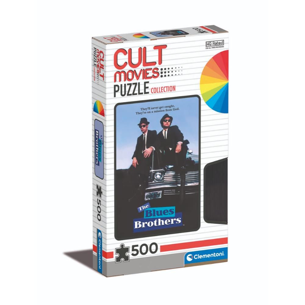 Clementoni - The Blues Brothers Cult Movie Puzzle - 500 Pcs