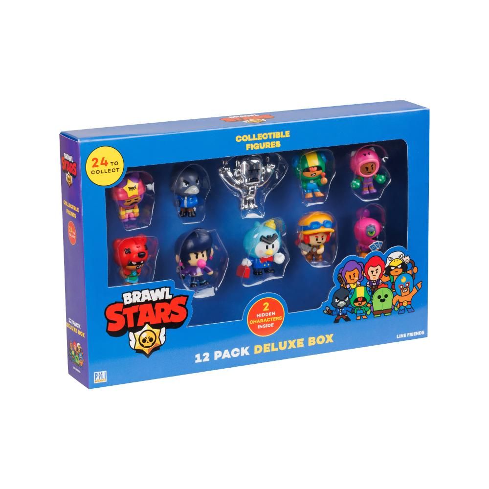 Brawl Stars - 12-in-1 Figure Blister - Pack of 1 - Style May Vary