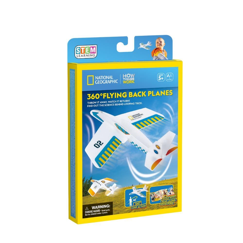 National Geographic - 360 Degree Flying Back 3D Plane Puzzle