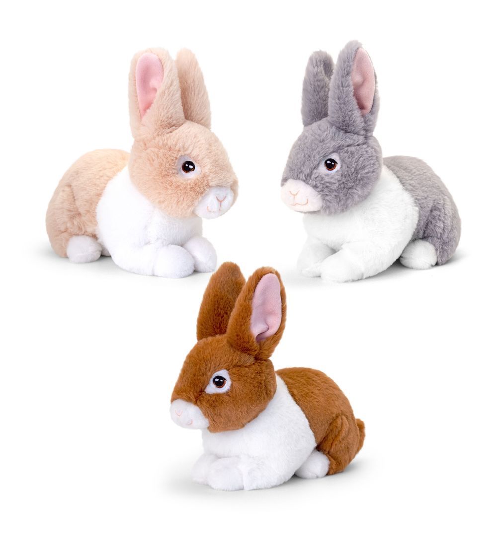 Keel Toys - Keeleco Bunnies 25cm 1pc - Style May Vary