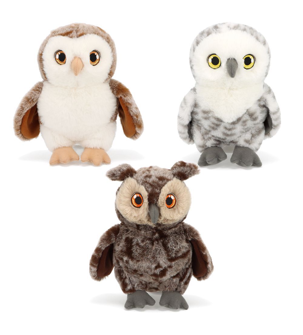 Keel Toys - Keeleco Owl 18cm 1pc - Style May Vary