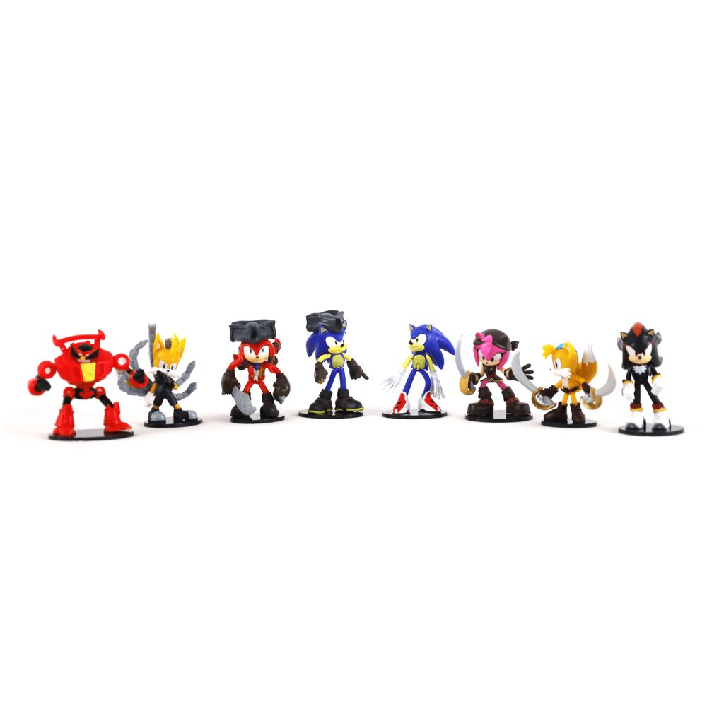 Sonic - Prime Articulated Action Figures - Pack of 1 - 8pcs