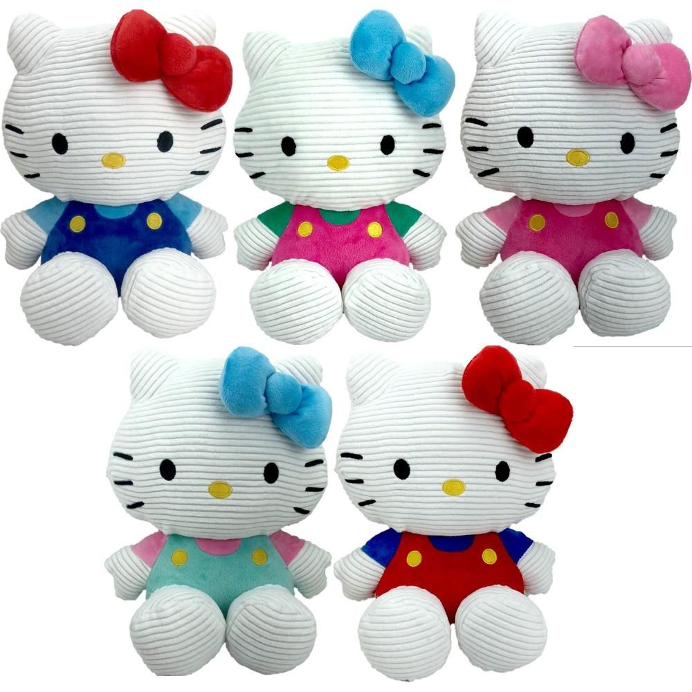 Hello Kitty - Plush Corduroy - Design And Color May Vary - 1 Pc