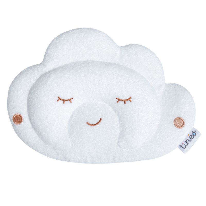 Tineo - Headrest Shaper Baby Infant Pillow - Cloudy White