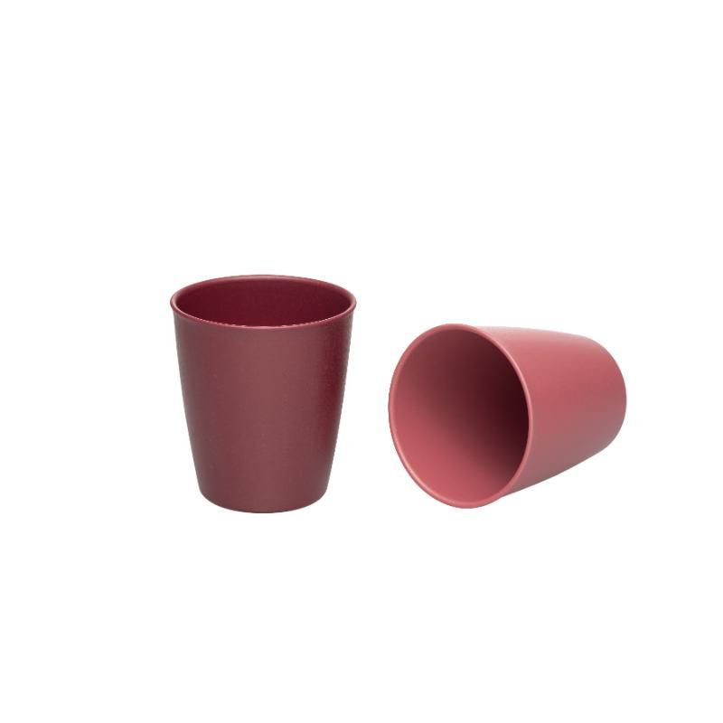 Nip - Stackable & Eco-Friendly Drinking Beaker 2 pcs - Red