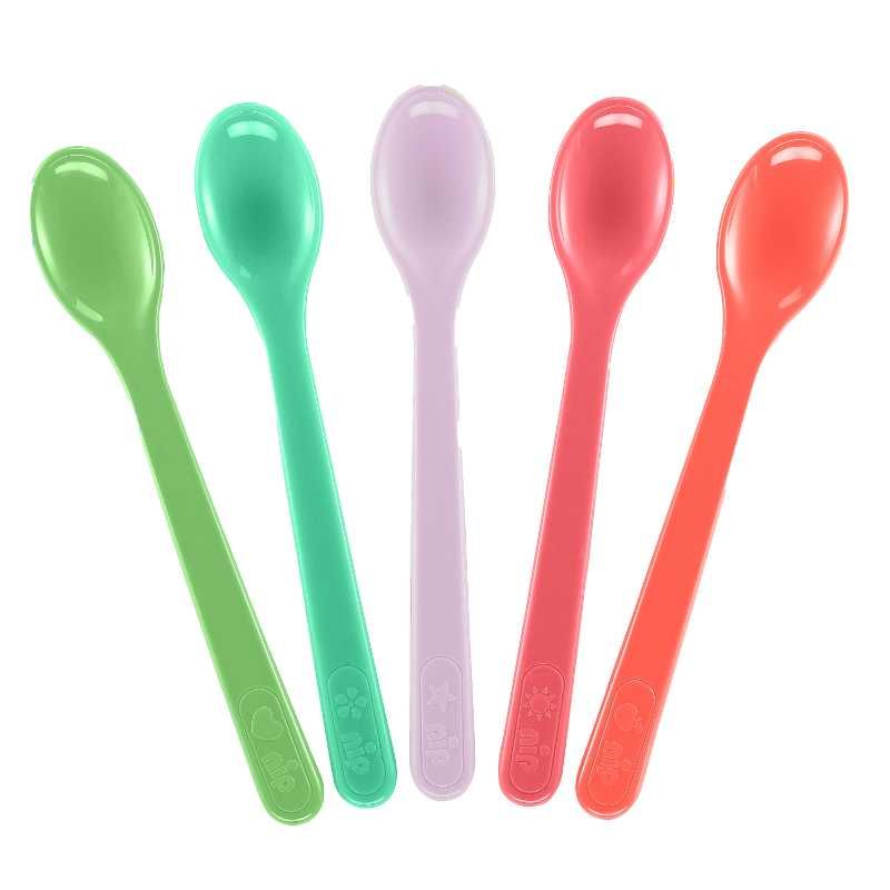 Nip - Short Feeding Spoon - 5pcs