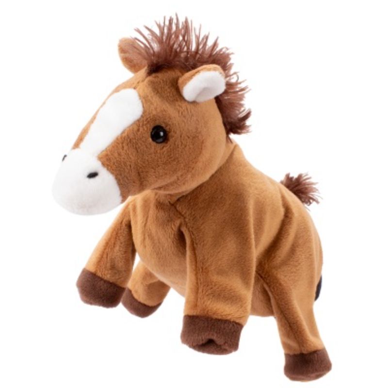 Beleduc - Handpuppet Horse - Brown - 24cm