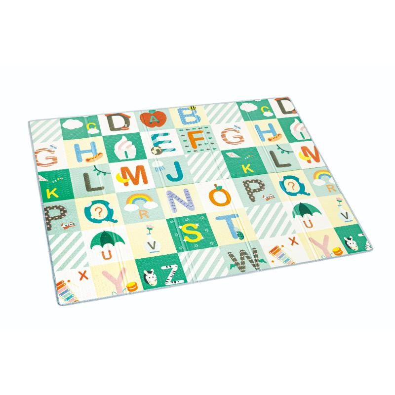 Hape - Double Sided Foldable Alphabet Play Mat with Bag