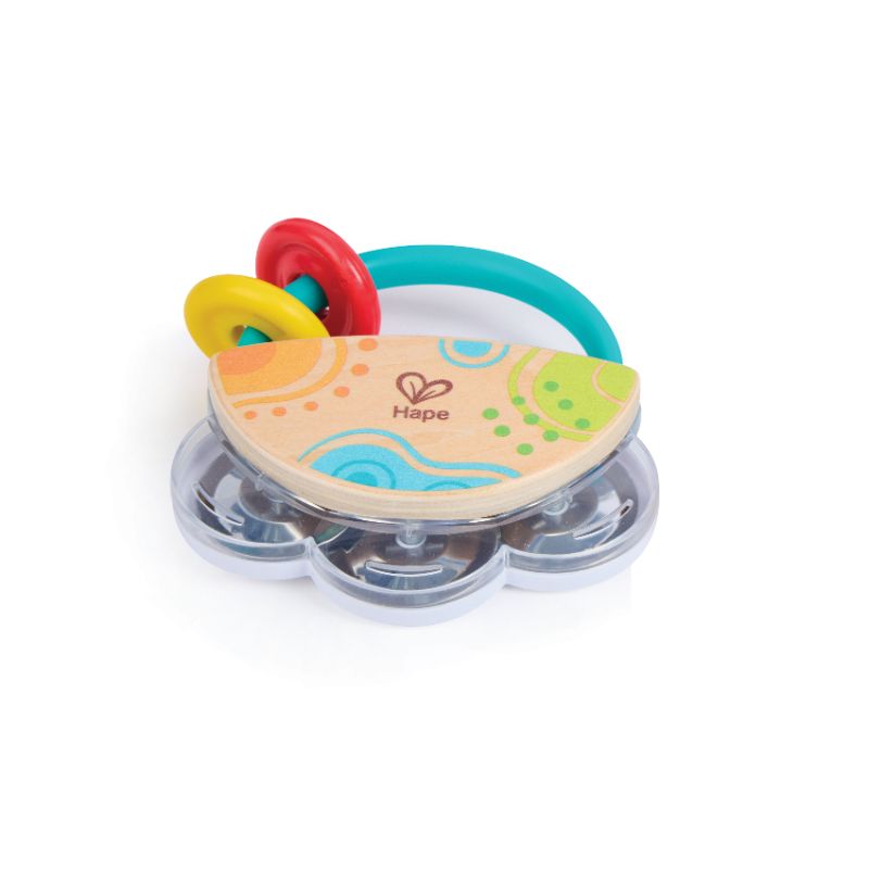 Hape - Tiny Tambourine - Multicolor