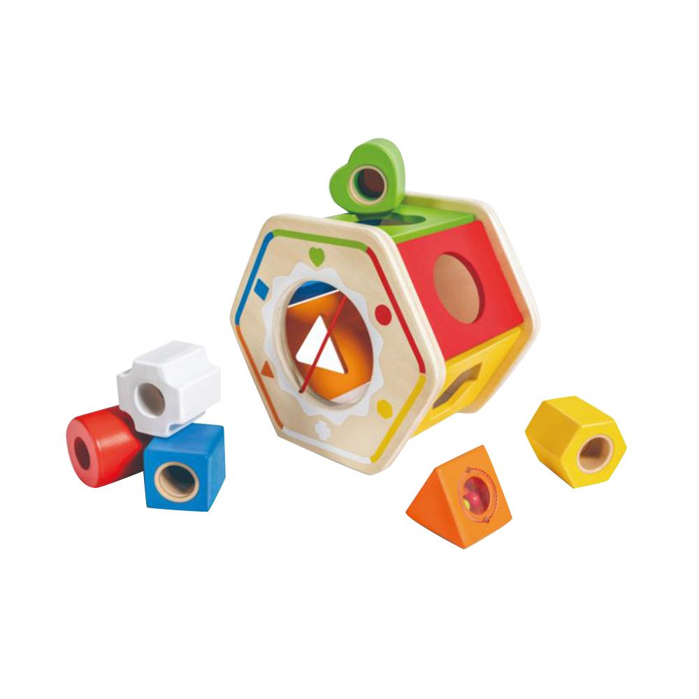 Hape - Wooden Wonder Shape Sorter - 7 pcs