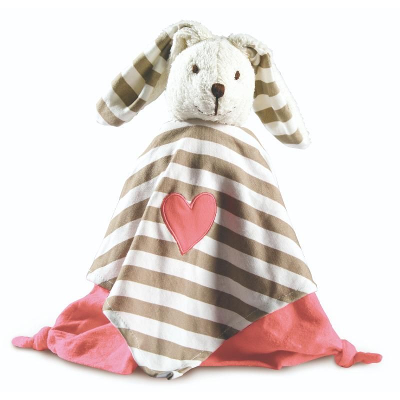 Hape - Cloth Doudou Baby Cuddle Comforter - Rabbit