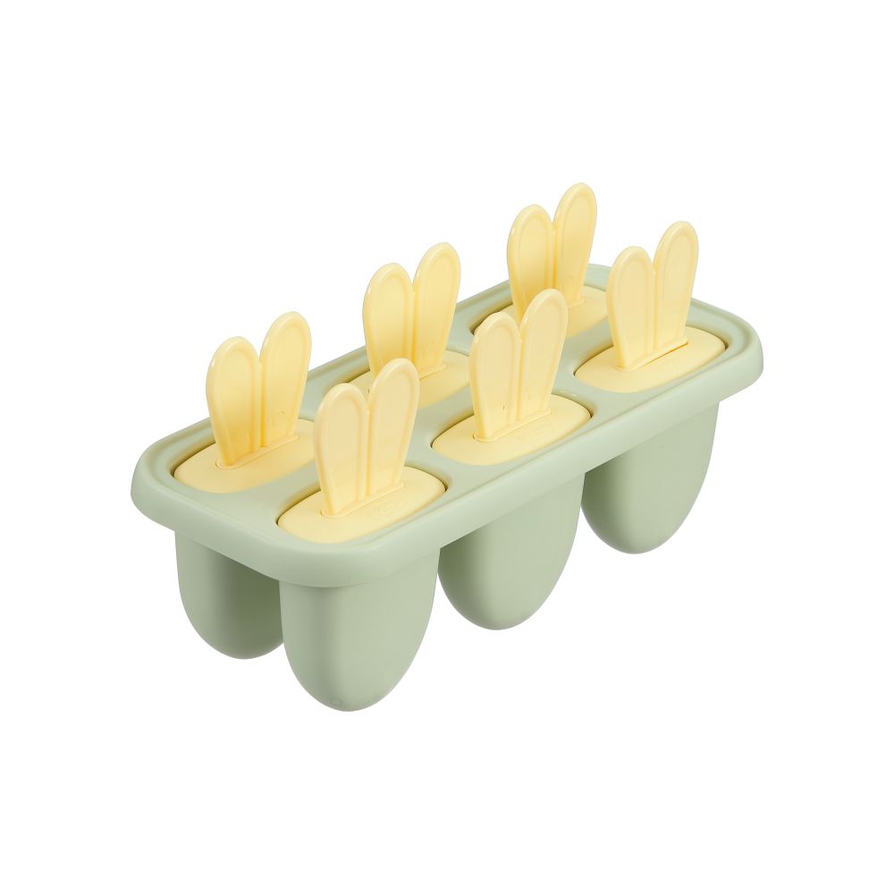 Inochi - Kari Bunny Ice Cream Pop Mold With 6 Slots - Green