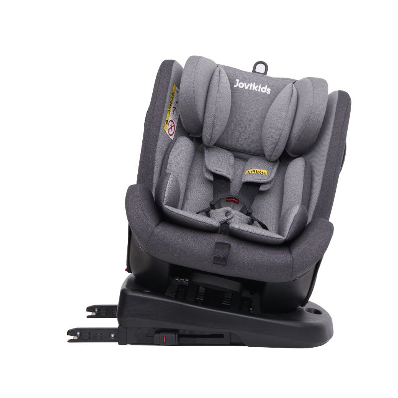 Jovikids - Angela Isofix Rotating Car Seat - Grey