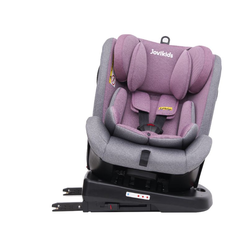 Jovikids - Angela Isofix Rotating Car Seat - Pink