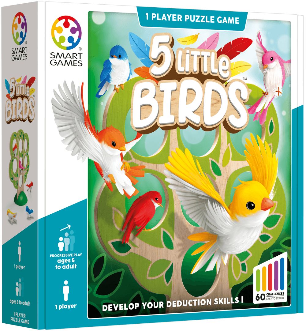 SmartGames - 5 Little Birds Learning Puzzle