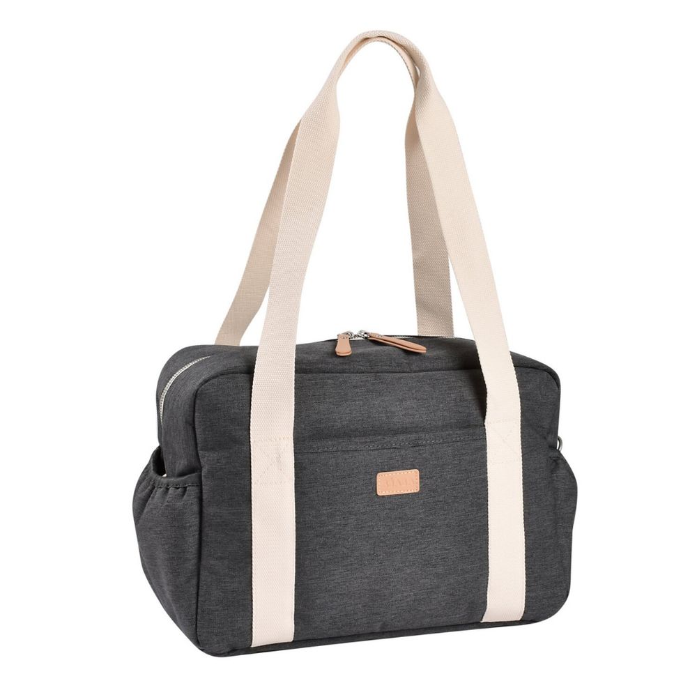 Beaba - Paris Diaper Bag - Dark Heather Grey