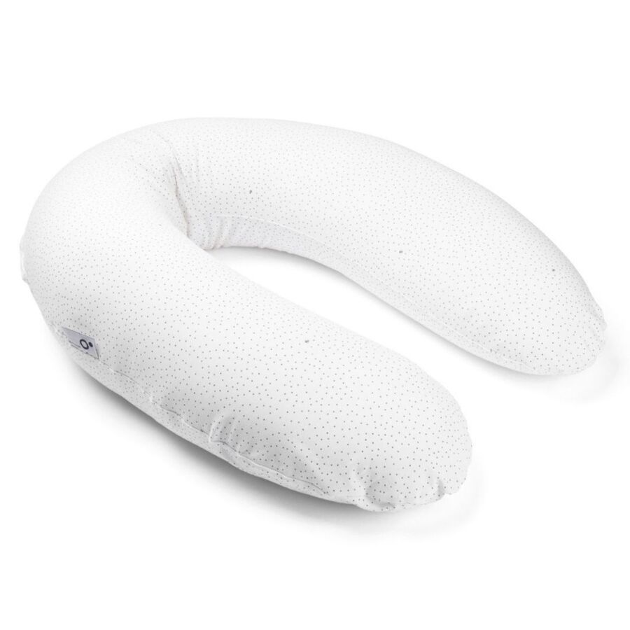 Doomoo - Buddy Maternity Pillow - Silver Dots