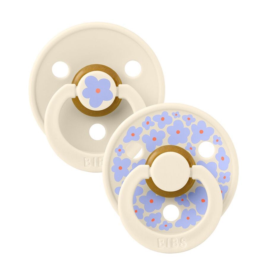 Bibs - Studio Colour Pacifier - Jasmine Ivory Mix - Size 2 - 2pcs