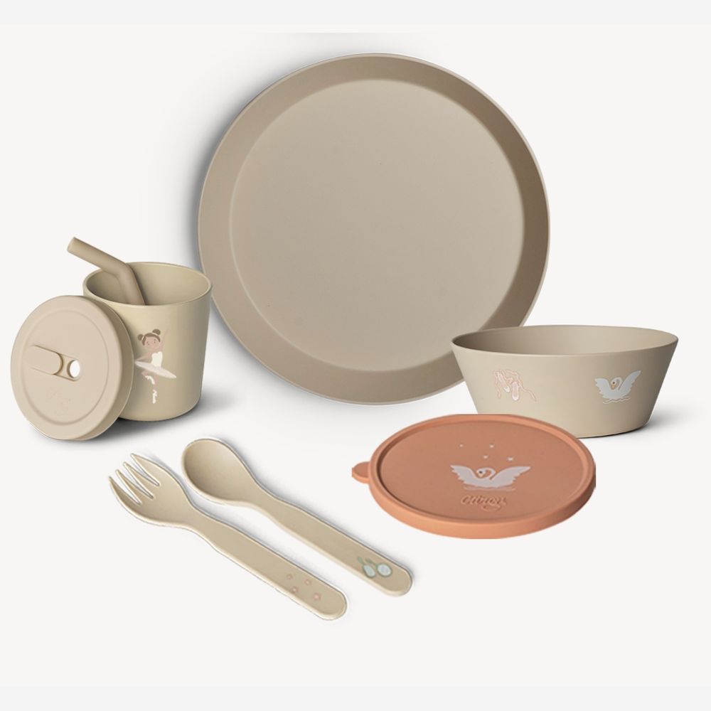 Citron - Tableware Set And Covers Bundle - Ballerina