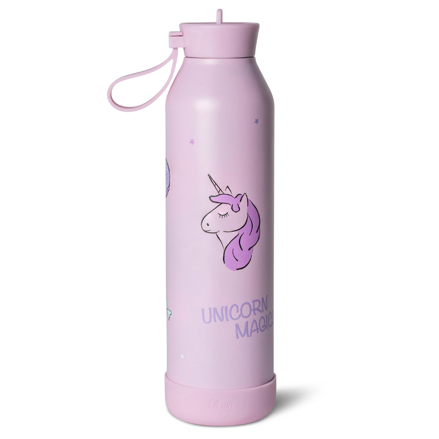 Citron - Stainless Steel Water Bottle - Stormy Unicorn - 750 ml