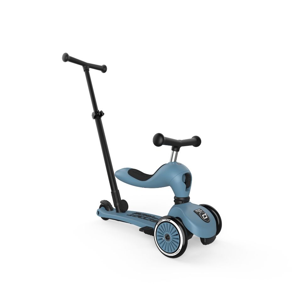 Scoot & Ride - 2-In-1 Highwaykick 1 Push And Go Scooter - Steel