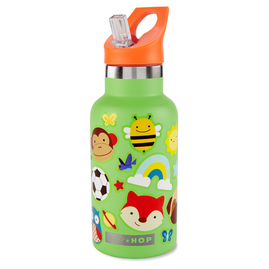 Skiphop - Stainless Steel Canteen Bottle - Green