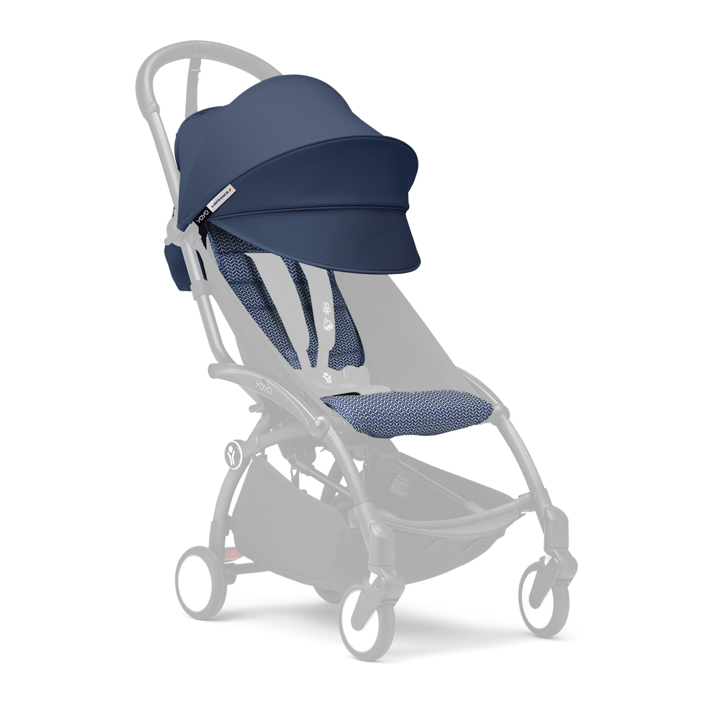 Stokke - Yoyo 6 Plus Stroller Color Pack Only - Air France Blue