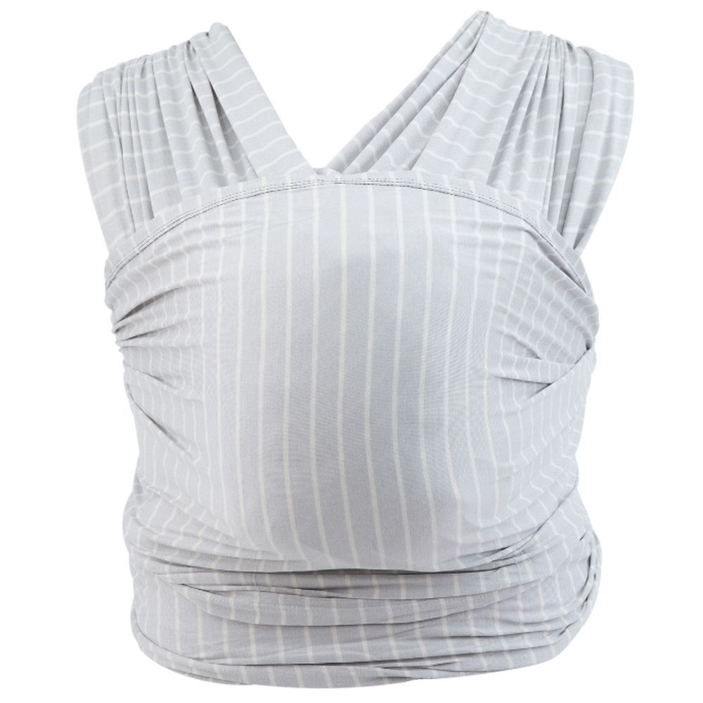 Ergobaby - Aura Knit Stripes Baby Wrap - Grey