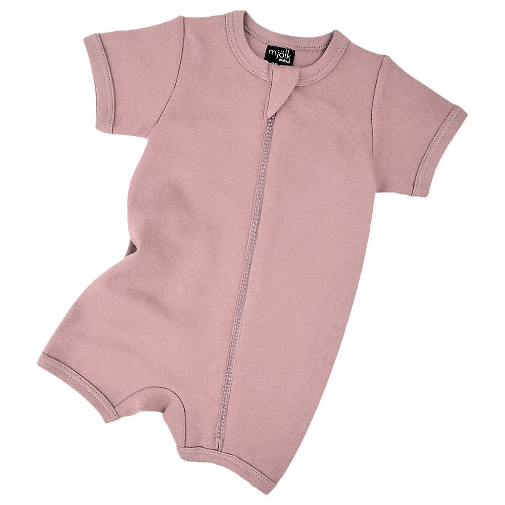 Mjolk - Sleep And Play Romper - Desert Rose