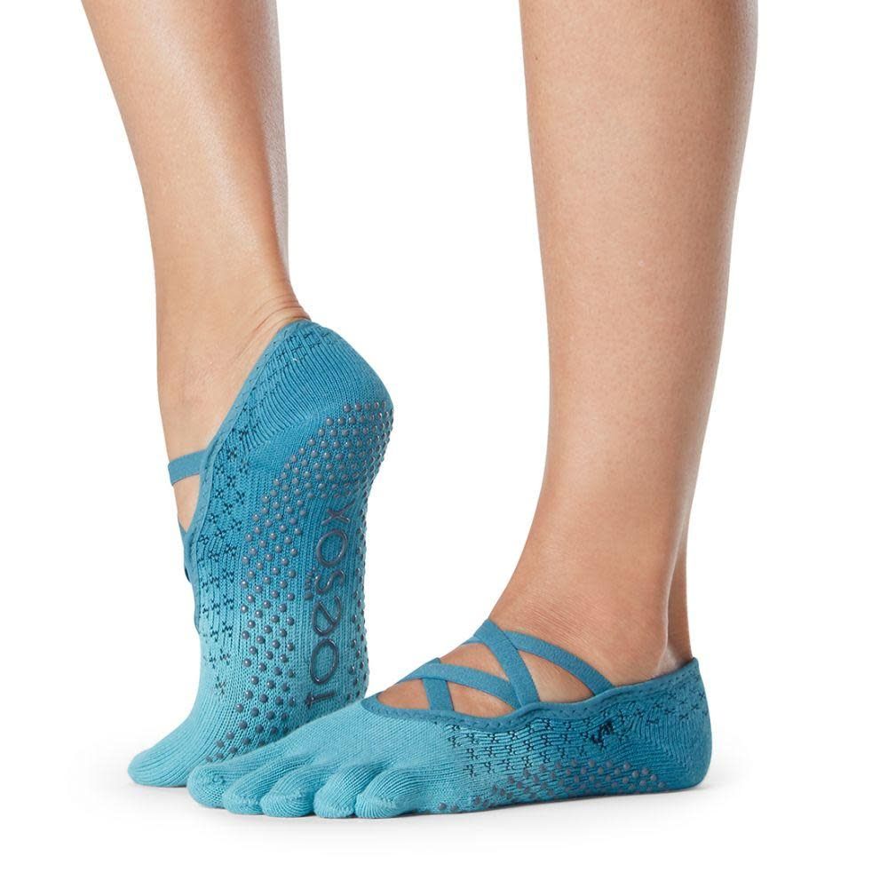 Toesox - Elle Full Toe Socks - Glacial