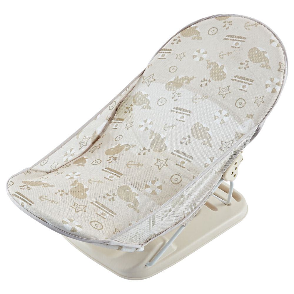 Little Angel - Baby Bather Chair Foldable & Adjustable - White