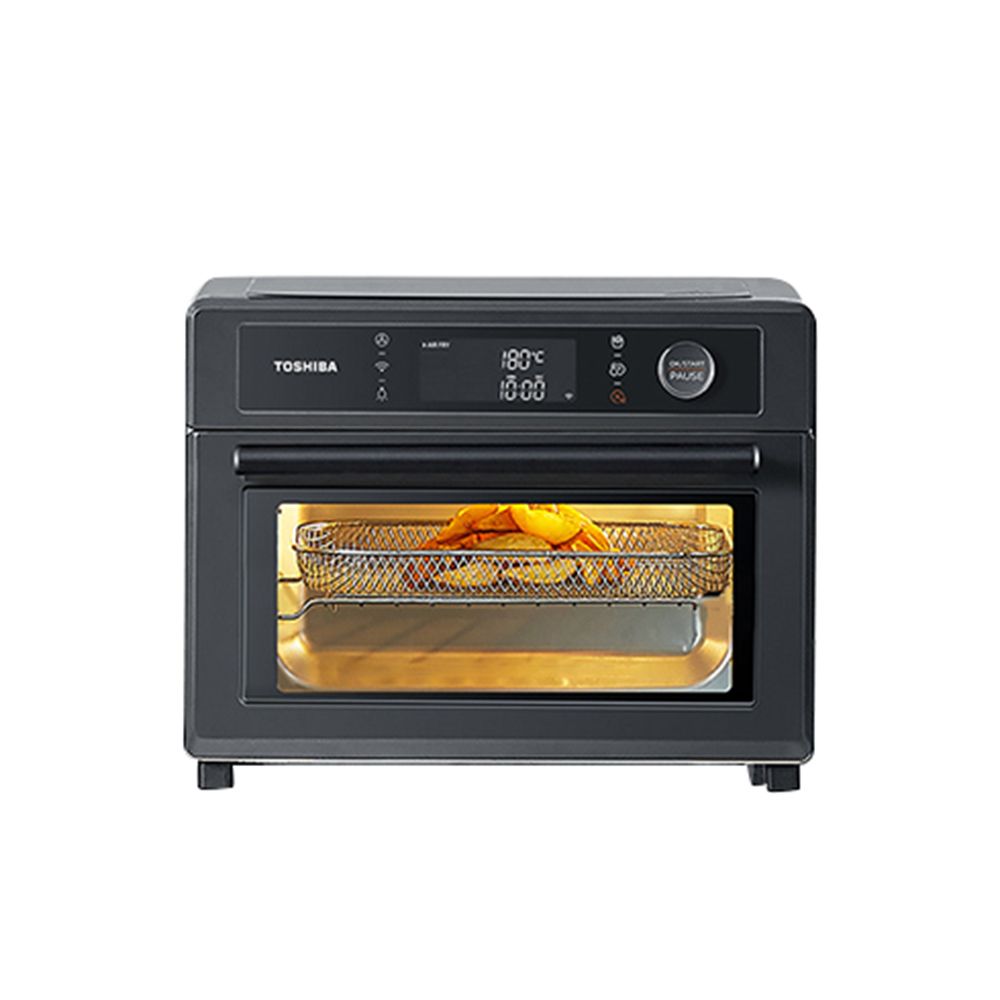 Toshiba - 6-In-1 Toaster Oven - Charcoal Grey - 25 L - 1750 W