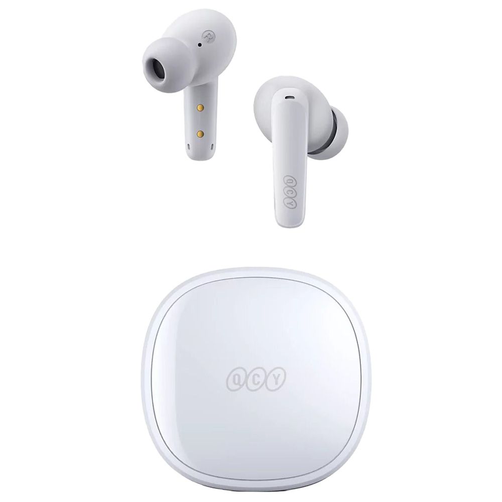 QCY - Wireless Bluetooth Earbuds T13X - White