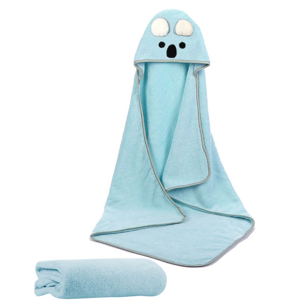 Star Babies - Microfiber Hooded Towel - Blue