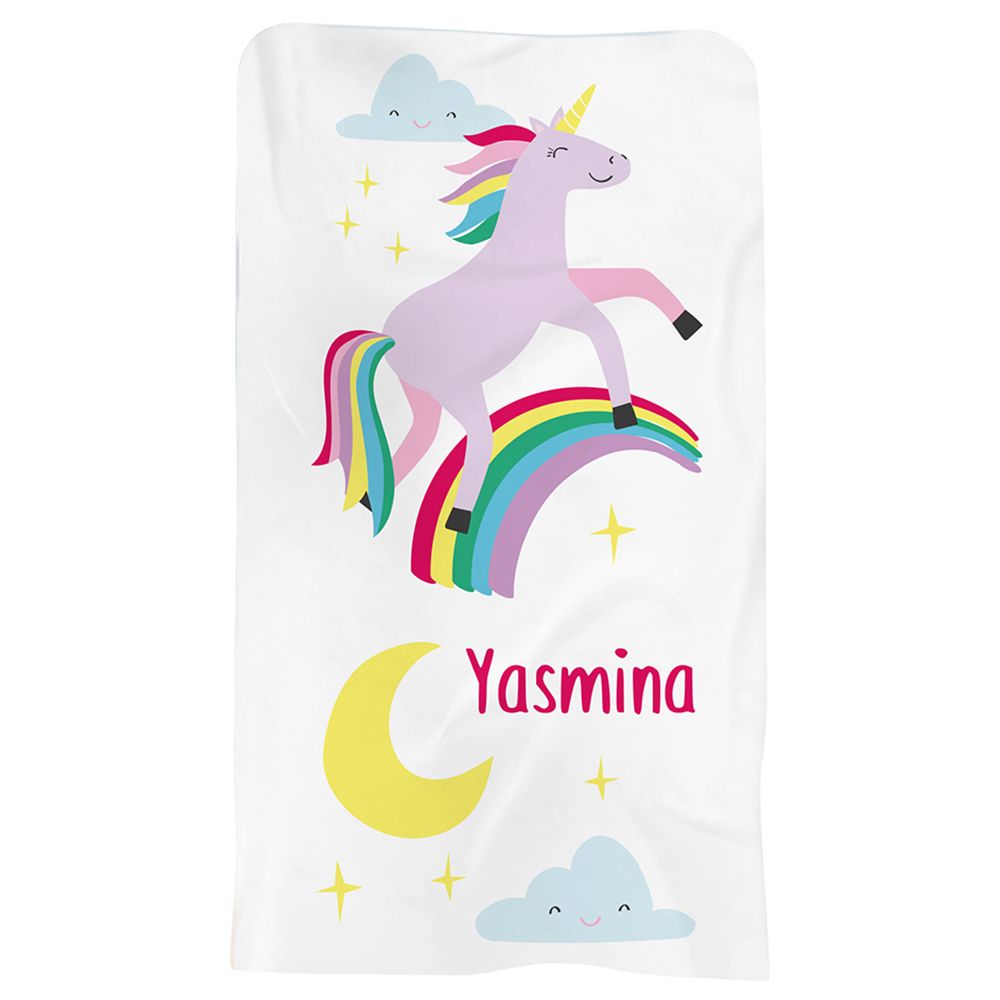 Essmak - Personalised Essmak Unicorns Beach Towel 