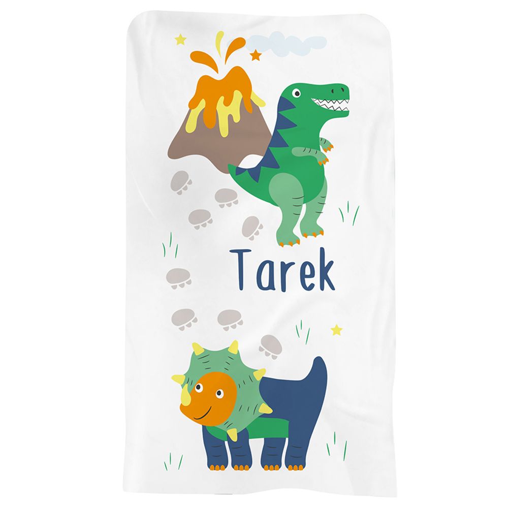 Essmak - Personalised Essmak Dinosaurs Beach Towel 