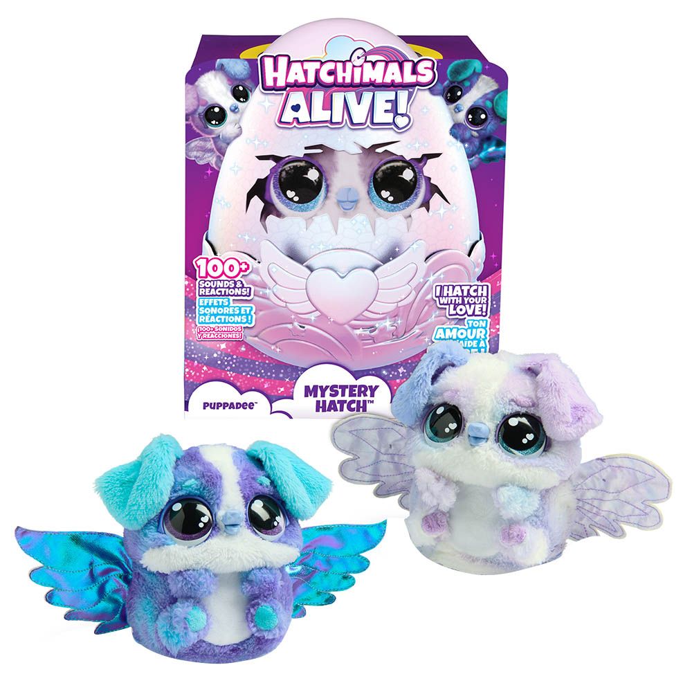 Hatchimals - Alive Puppadee Secret Toy - Style May Vary - 1 Pc