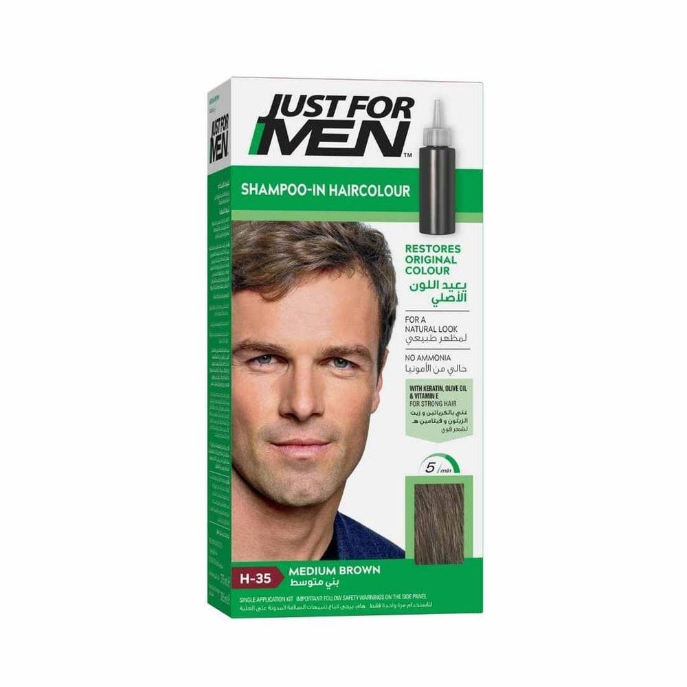 Just For Men - Medium Brown Hair Colour - H-35