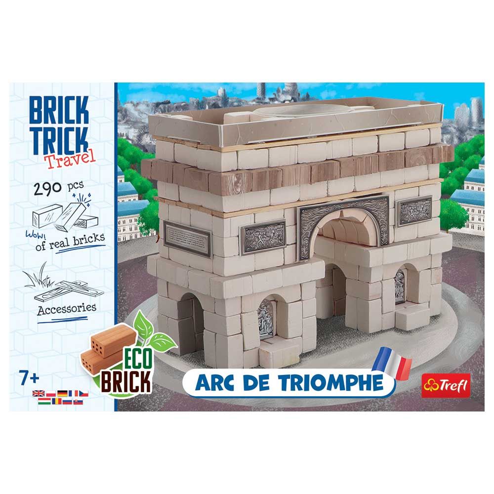 Bricks - Trick Travel Arc De Triomphe France Kit - 290pcs