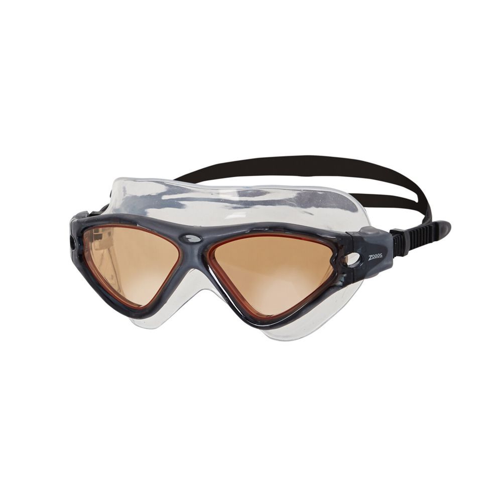 Zoggs - Tri Vision Mask Tinted Swimming Goggles - Copper/Grey/Black