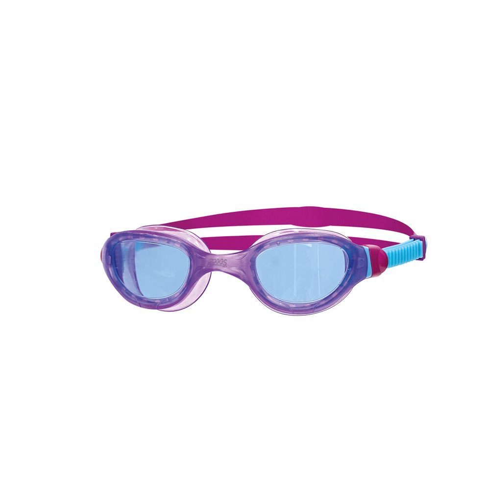 Zoggs - Phantom 2.0 Junio Swimming Goggles - Tinted Purple/Blue