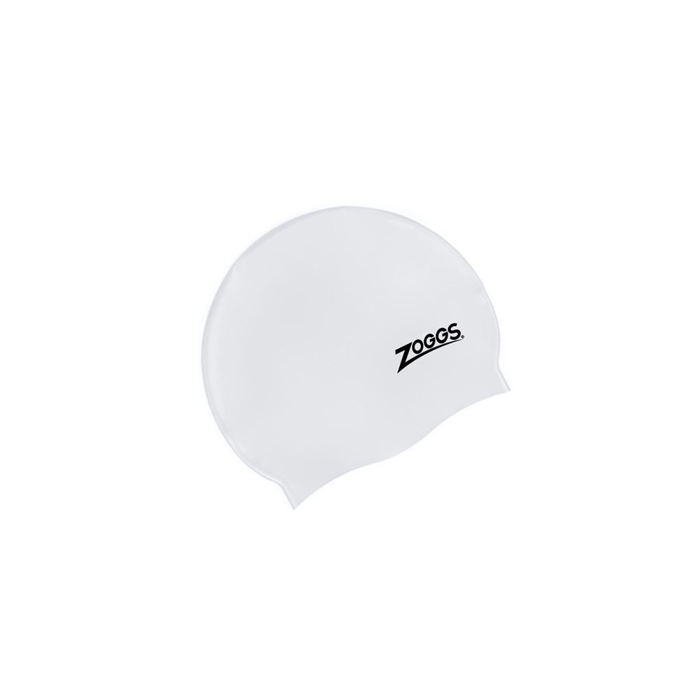 Zoggs - Silicone Swimming Cap - White