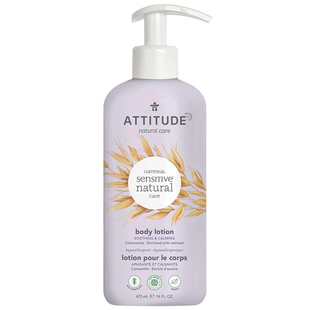 Attitude - Soothing Body Lotion - Oatmeal And Chamomile - 473 ml