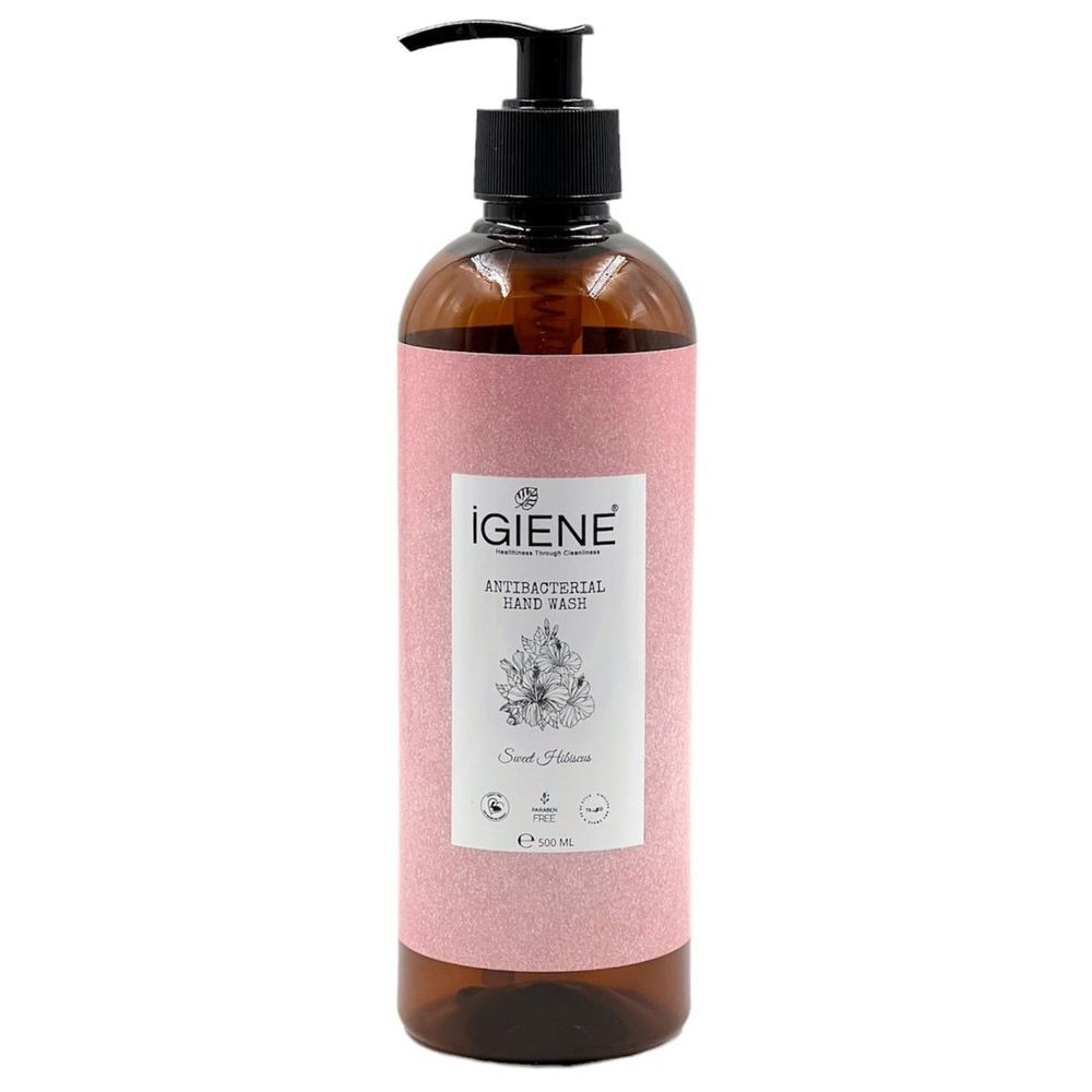 Igiene - Antibacterial Hand Wash - Sweet Hibiscus - 500 ml