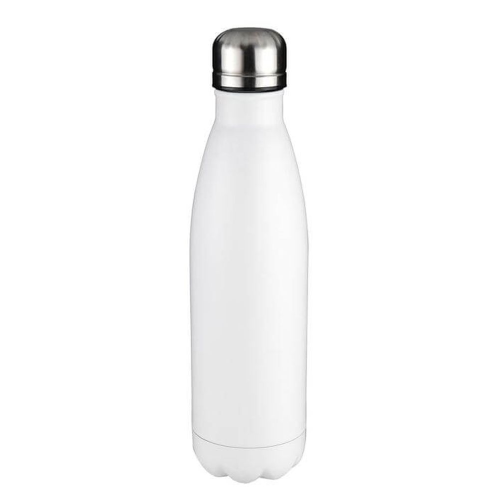 Hans Larsen - Kalo Stainless Steel Water Bottle - White - 500 ml