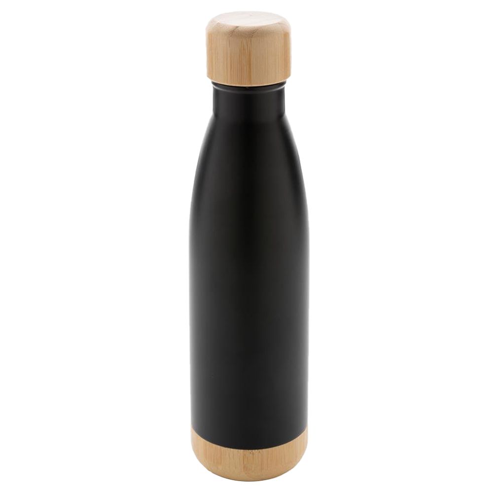 Giftology - Odessa Double Wall Stainless Bottle - Black - 520 ml