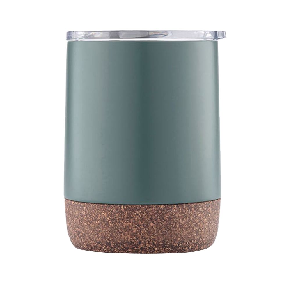 Hans Larsen - Gouda Vacuum Mug w/ Cork Base - Green - 180 ml